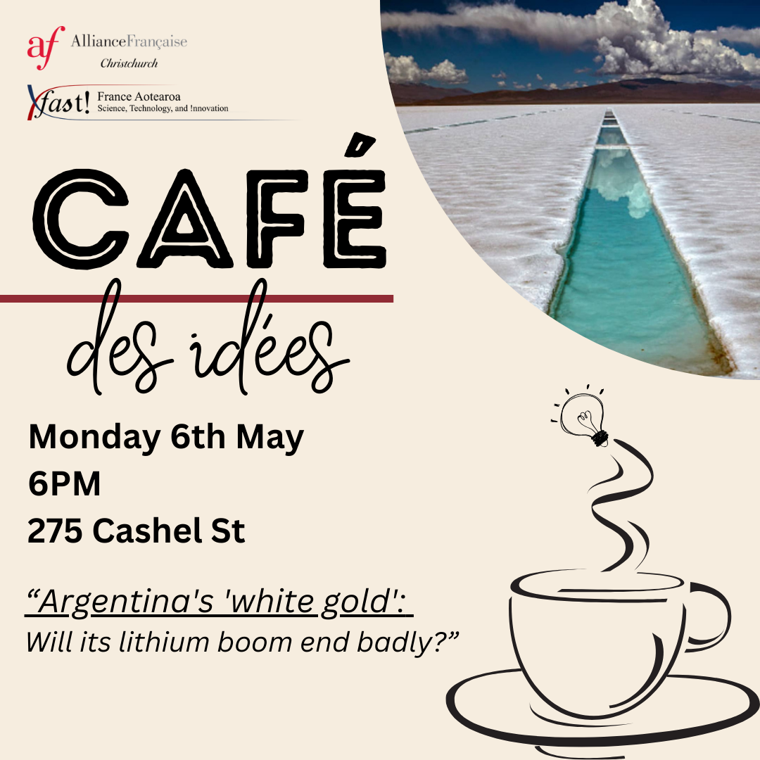 💡 Café des Idées : Screening of "Argentina's white gold"