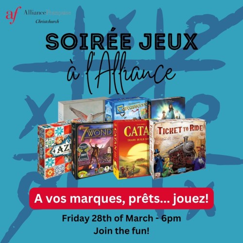🎲 Soirée jeux de société 🎲