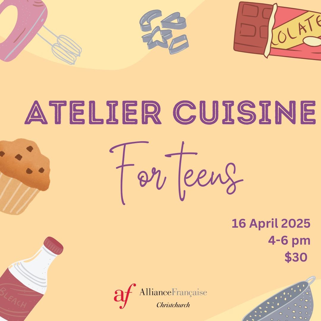 🍴 Atelier Cuisine for Teens (16 Apr)
