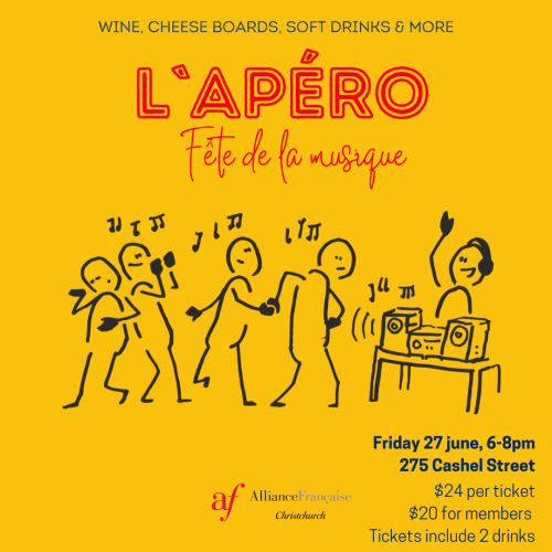 🍷L'Apéro à l'Alliance : Fête de la musique