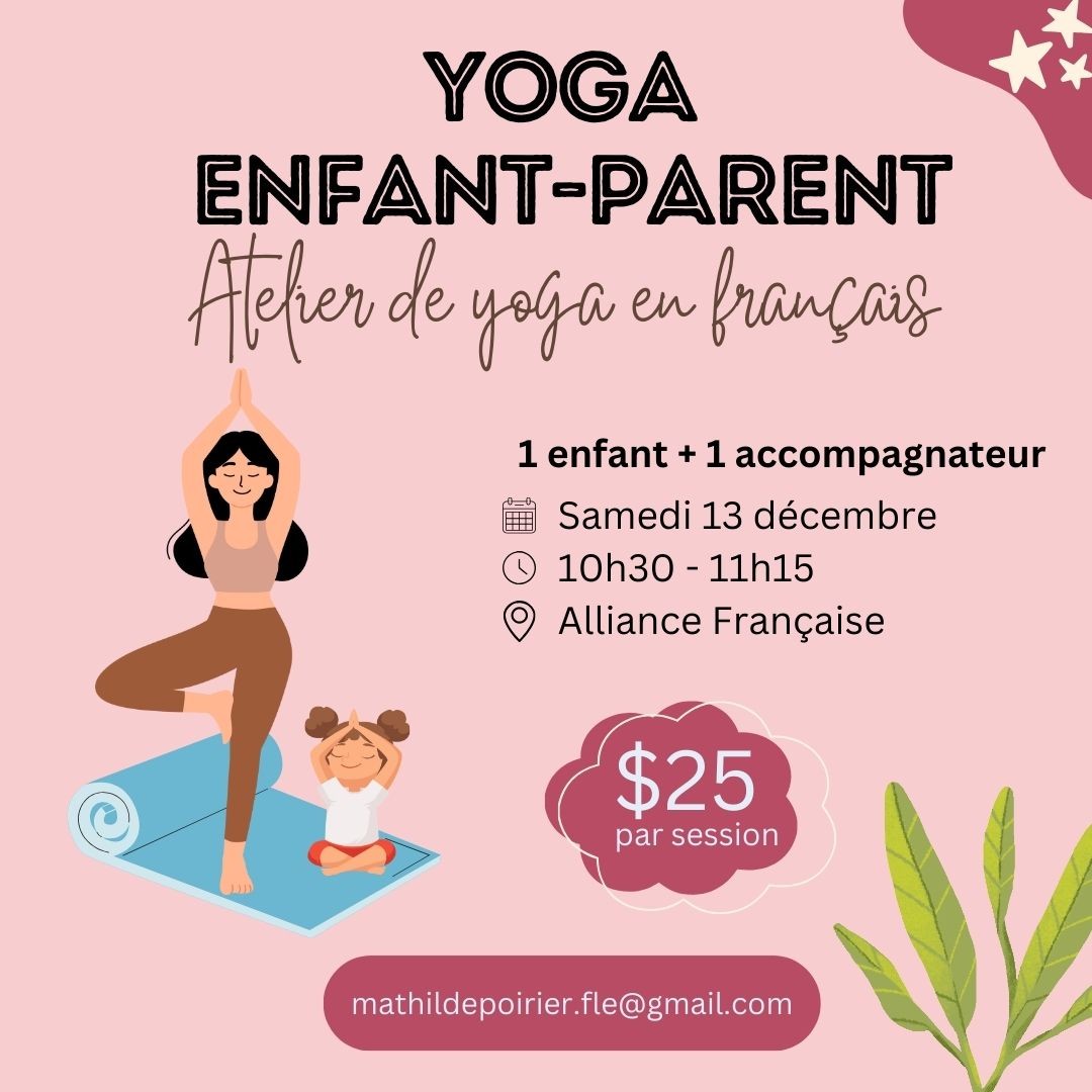 🧘🏻‍♀️ Yoga parents-enfants en français 🧘🏻‍♀️