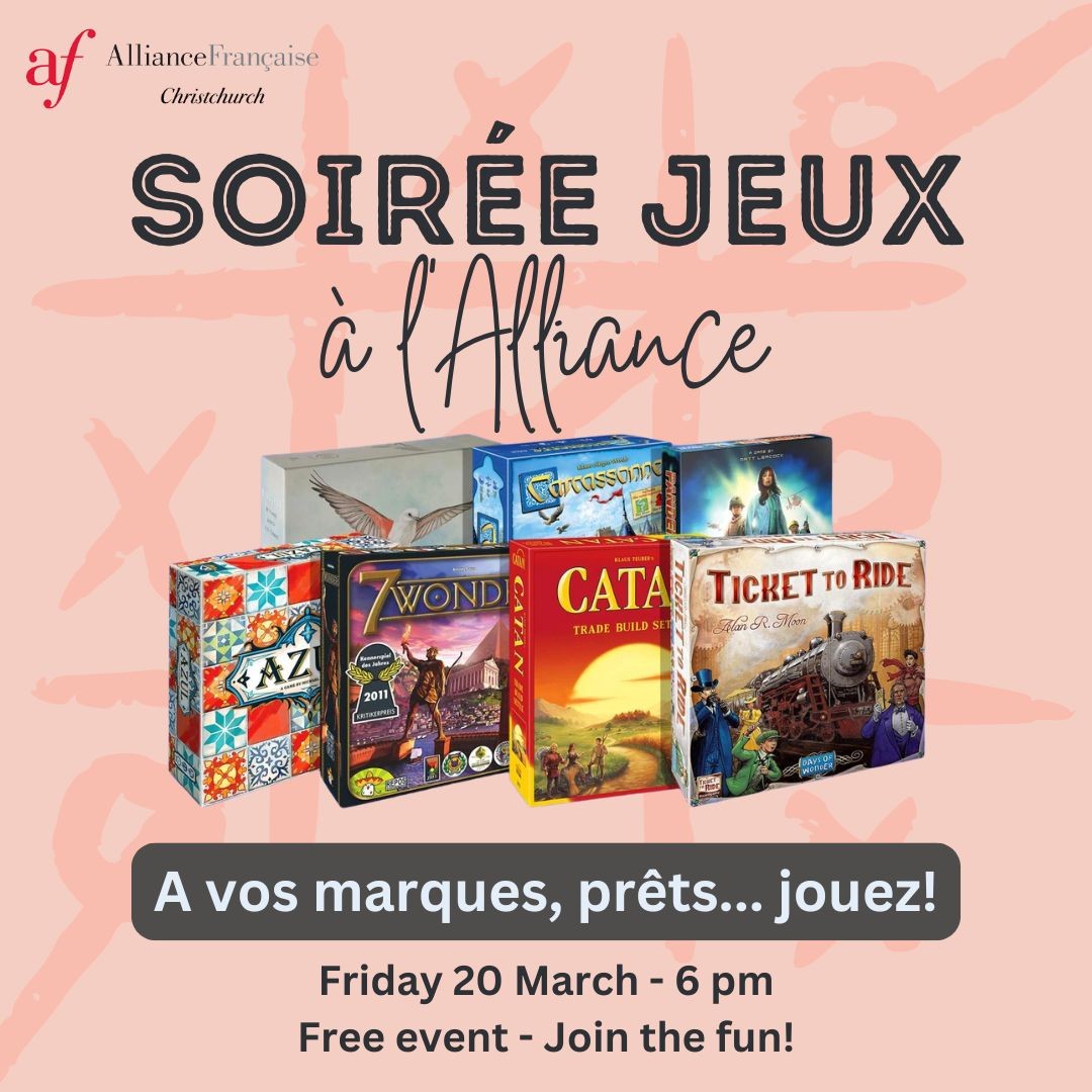 🎲 Soirée jeux de société 🎲