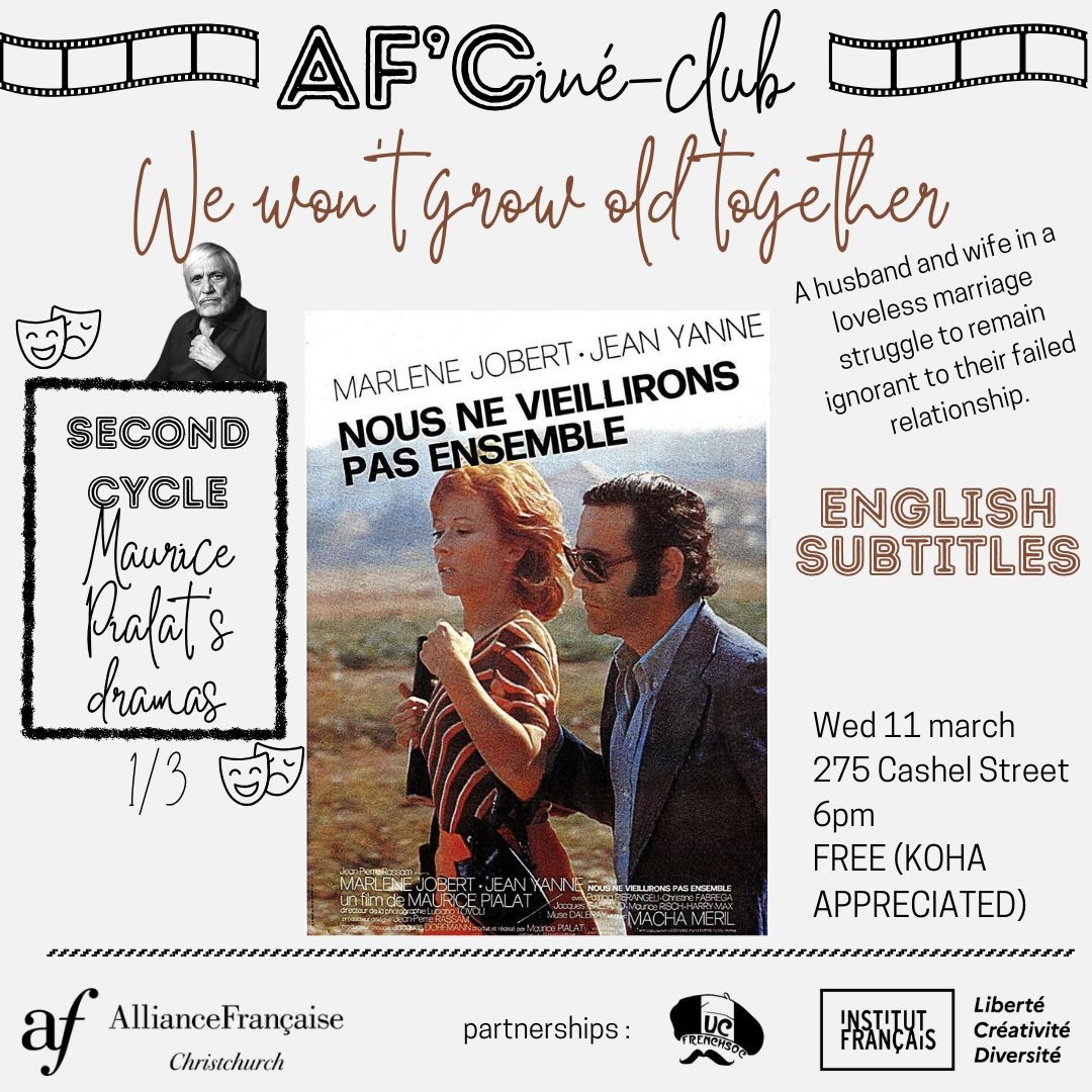 🎞️AFCiné Club 🎞️- We wont grow old together (11 March)
