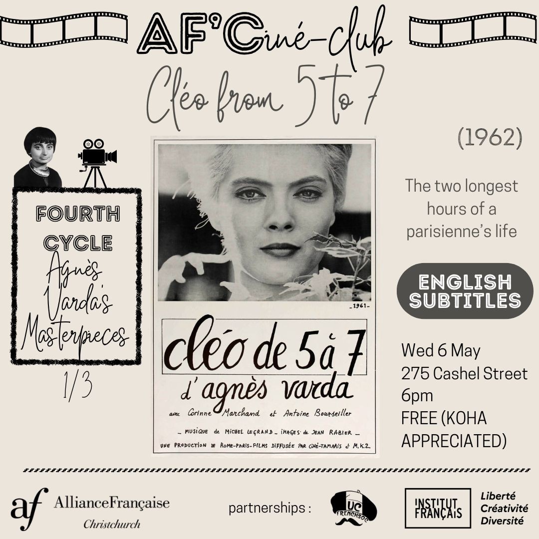 🎞️ AF Ciné Club - Cléo de 5 à 7 🎞️