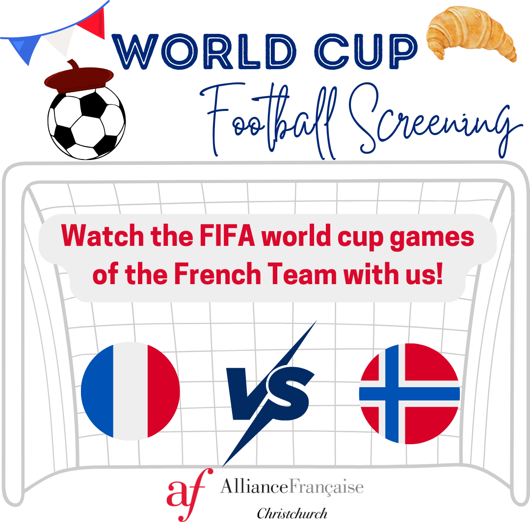 ⚽Football World Cup Screening: France VS Norway⚽